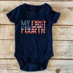 Newborn Girl or Boy My First Fourth 4th of July